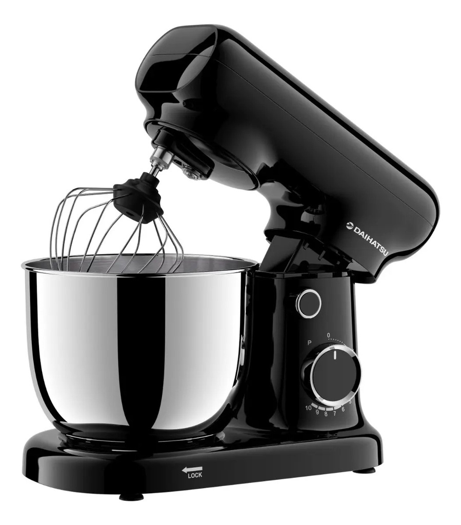 Batidora Planetaria Daihatsu Wakusei Pm-11075 3lts Negro Negro 50 Hz/60 Hz