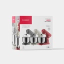 Batidora Planetaria Ranser Arvo Pm-11044 3lts 1100w Gris 50 Hz/60 Hz