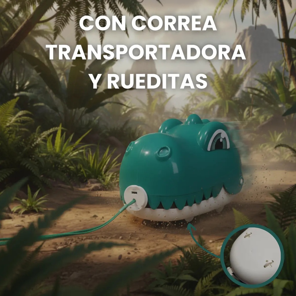 Juguete Dinosaurio Zippy Cabeza Con Accesorios 48 Piezas