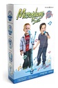 Micrófono Doble Zyppy Con Mp3 Luz Y Melodías Juguete Niños Celeste