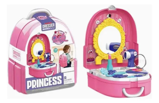 Mochila Valijita Profesiones Didactico Con Accesorios Princesa