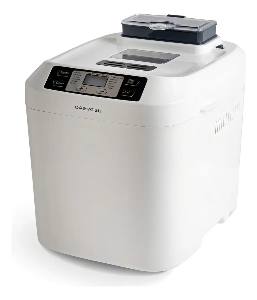Horno De Pan Daihatsu Bm-1333 12 Programas 850g Blanco Blanco