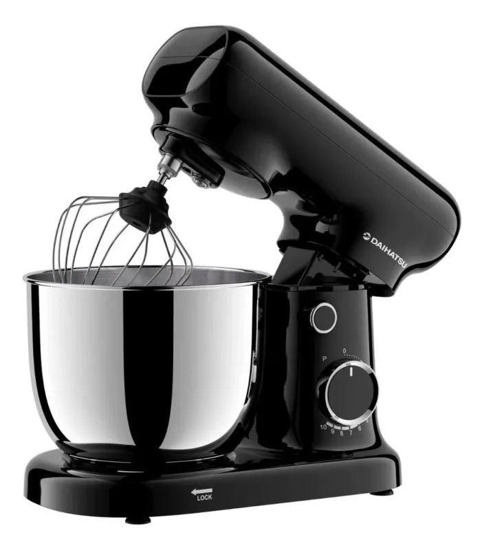 Batidora Planetaria Daihatsu Wakusei Pm-11075 3l 1100w Roja Negro 50 Hz 60 Hz