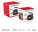 Pava Eléctrica Vintage Daihatsu Con Termometro Visor Temperatura Con Corte Automatico Hhb-8707 1,7l 1850-2200w Negro Oferta