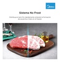 Heladera Midea Mdrt385mtf01ad 266l No Frost Inverter Blanca Blanco