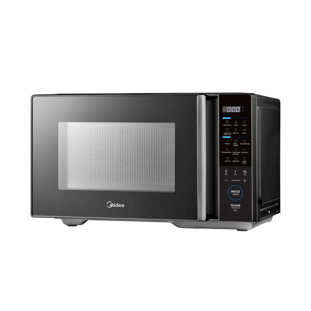 Microondas Midea 29 Lts Eg128bar1 Digital C/grill Negro