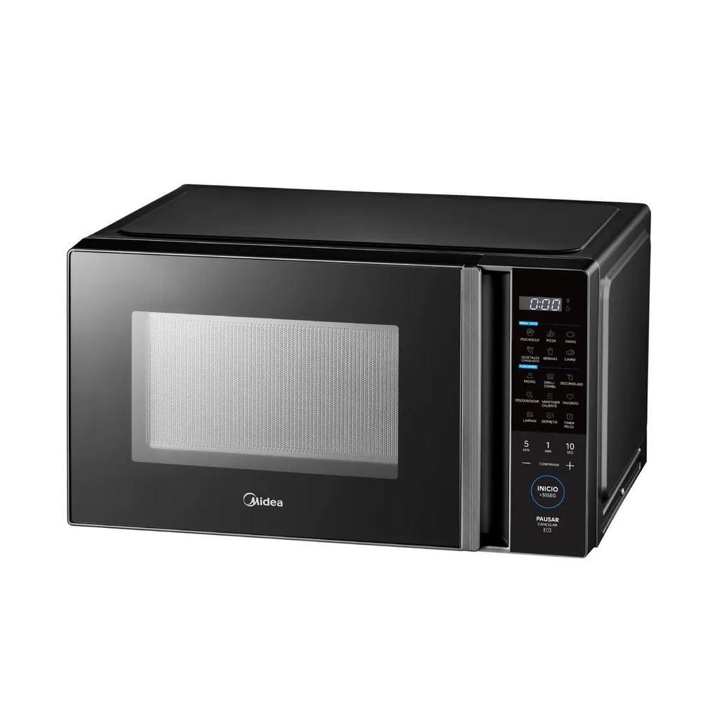 Microondas Midea 29 Lts Eg128bar1 Digital C/grill Negro