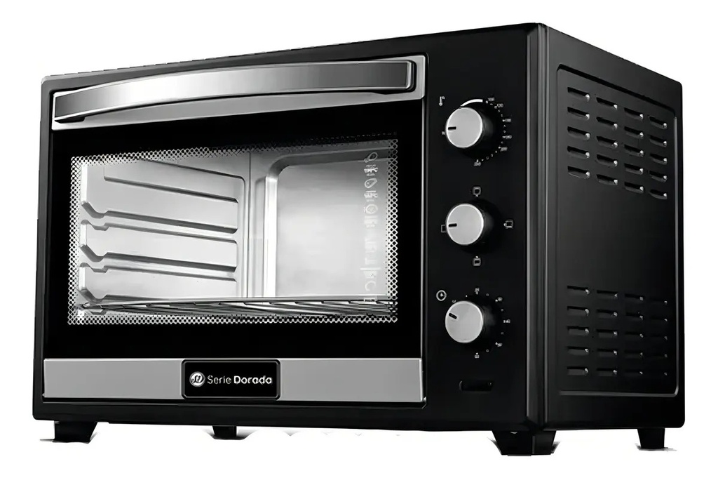 Horno Eléctrico 60 L Serie Dorada Sd-h60 2000w Negro Acero