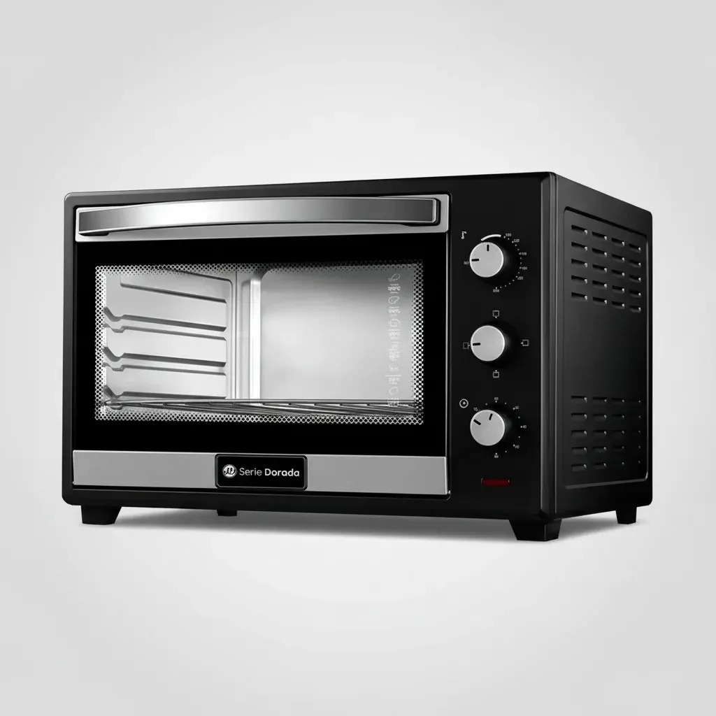 Horno Eléctrico 60 L Serie Dorada Sd-h60 2000w Negro Acero
