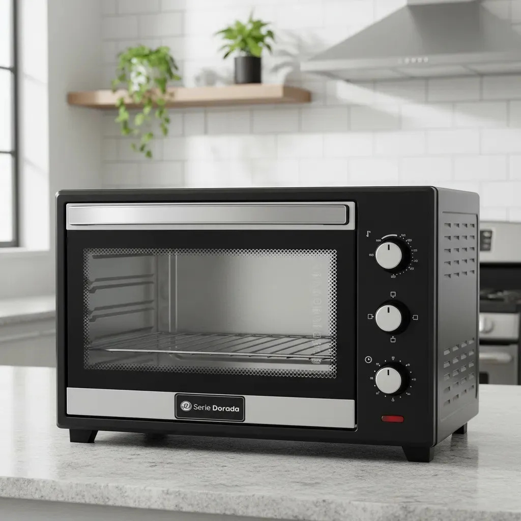 Horno Eléctrico 60 L Serie Dorada Sd-h60 2000w Negro Acero