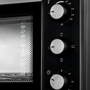 Horno Eléctrico 60 L Serie Dorada Sd-h60 2000w Negro Acero