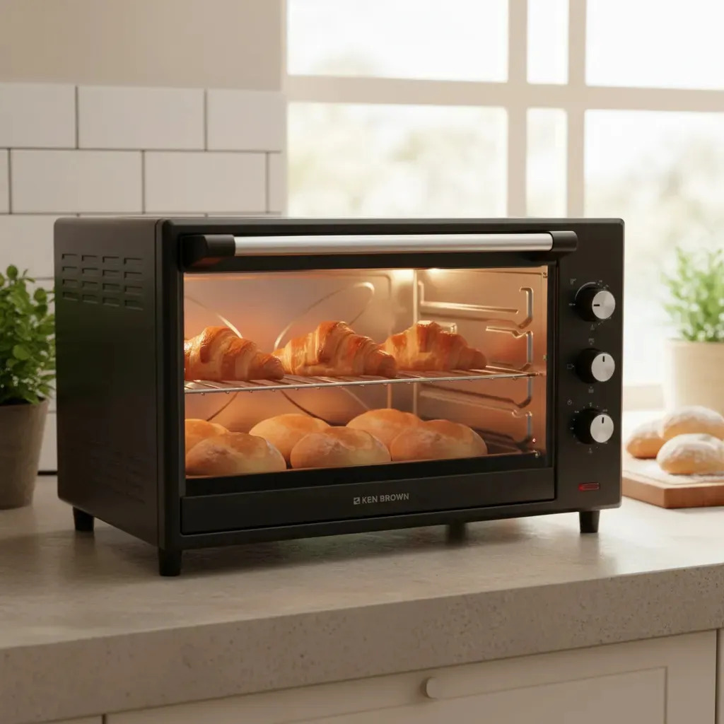 Horno Eléctrico Ken Brown Kb-85e 85 Litros Con Timer 2200w Negro