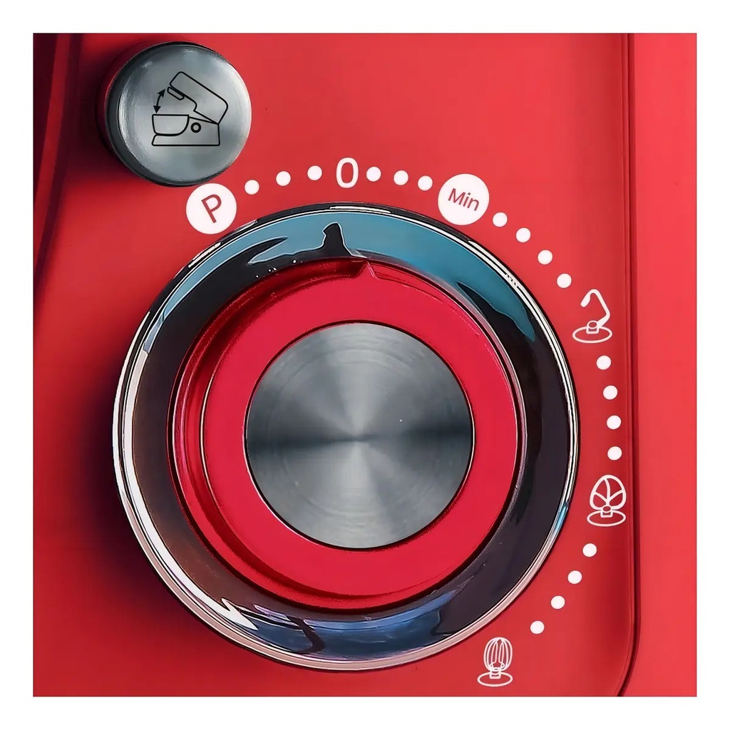 Batidora Planetaria De Pie Ken Brown Kh-791 4.5 Lts 800w Rojo 50 Hz X 60 Hz