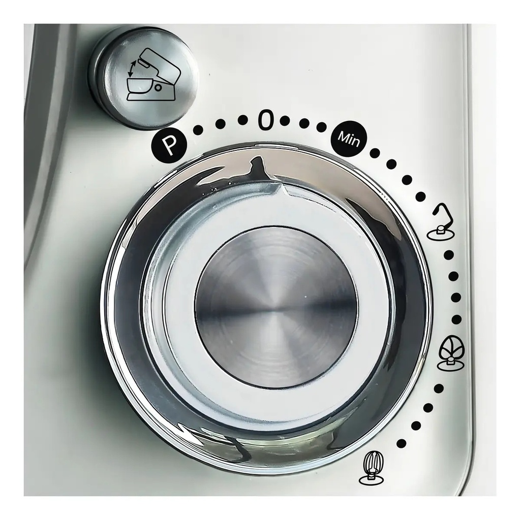 Batidora Planetaria Ken Brown Kh-800 4.5 Litros Blanca Blanco 50 Hz X 60 Hz
