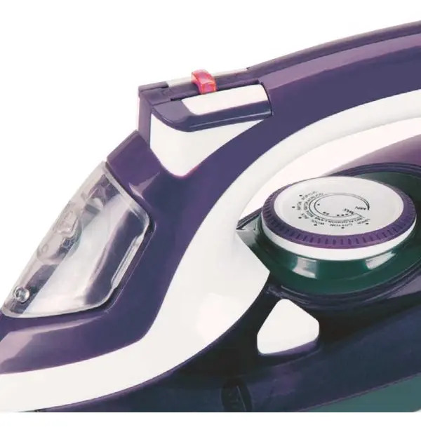 Plancha A Vapor Ken Brown Kb-578 24a Con Rociador 2400w Violeta, Gris Y Blanco