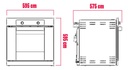 Horno Empotrable Eskabe H6900xt 60l Touch Acero Inoxidable Acero Inoxidable