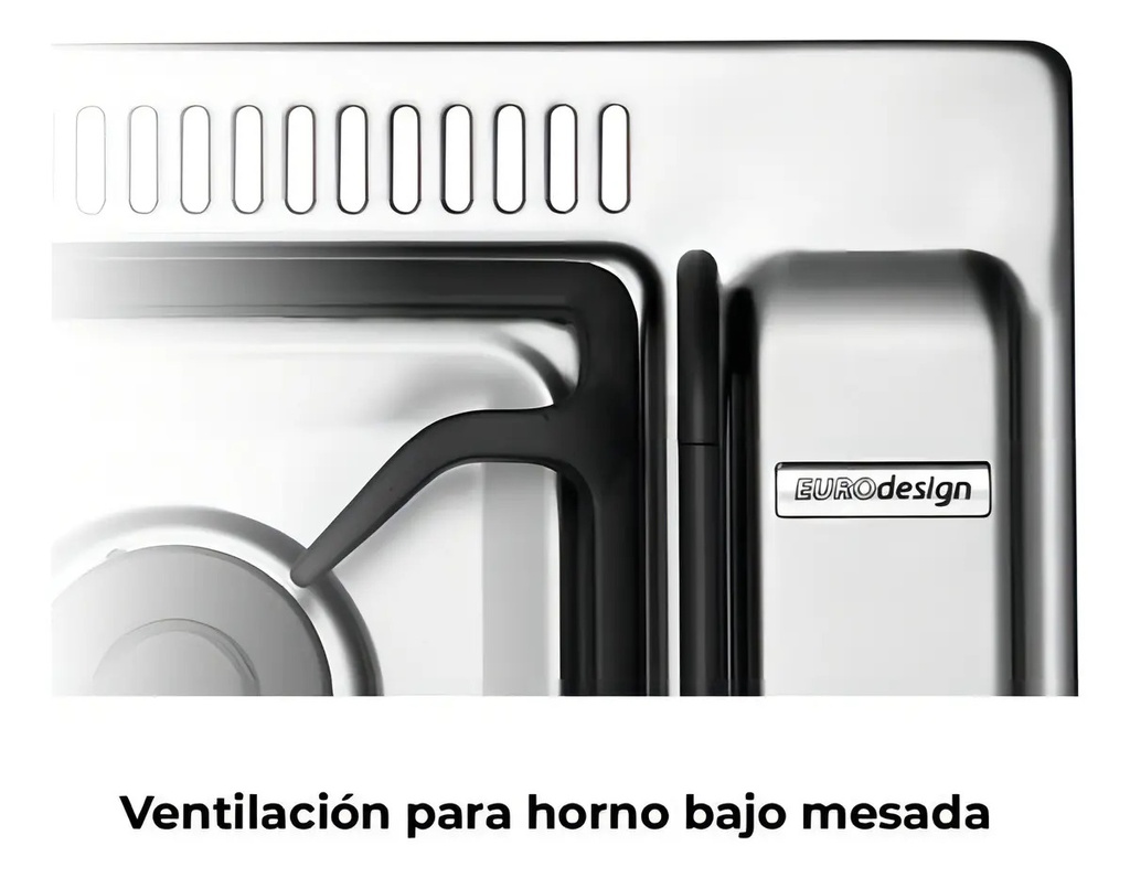 Anafe Longvie A6600xf Multigas 60cm 4 Hornallas Acero Inox. Acero Inoxidable