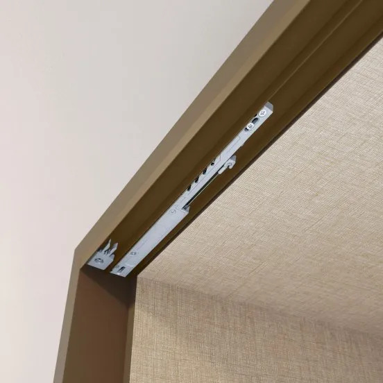 Ropero Henn Cavic D209-108 2 Puertas Corredizas Duna/blanco Duna Con Off White