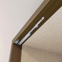 Ropero Henn Cavic D209-108 2 Puertas Corredizas Duna/blanco Duna Con Off White