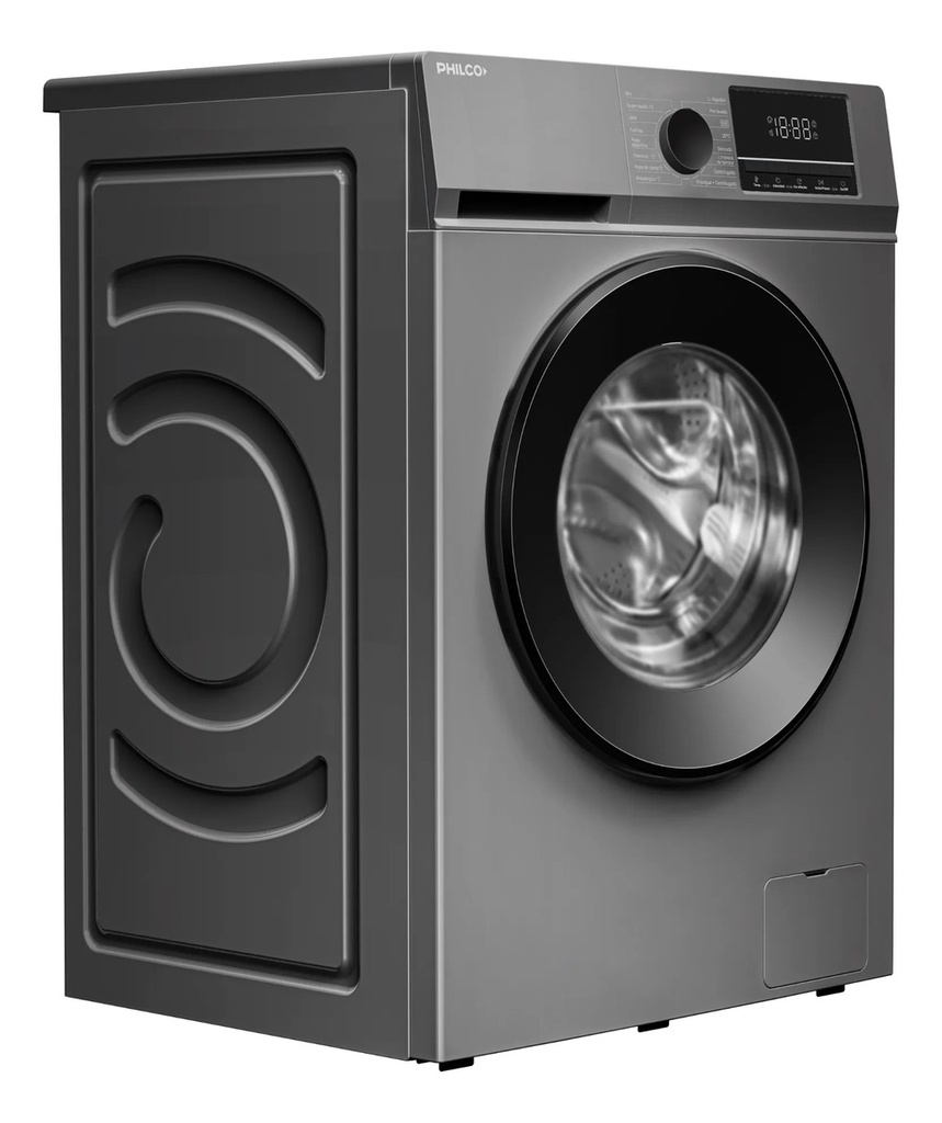 Lavarropas Philco Phlf111dgn2 Inverter 11kg Frontal Gris Gris