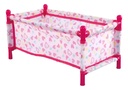Set De Muñecas 3 En 1 Cuna Mecedora Silla Explorer Fan Rosa