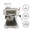 Cafetera Vonne Celi-cadm Expreso Con Con Molinillo Regulable Gris