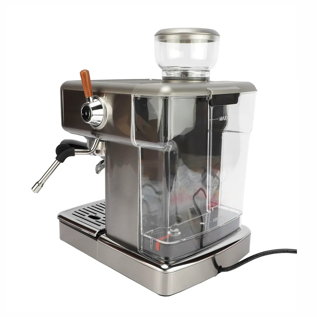 Cafetera Vonne Celi-cadm Expreso Con Con Molinillo Regulable Gris