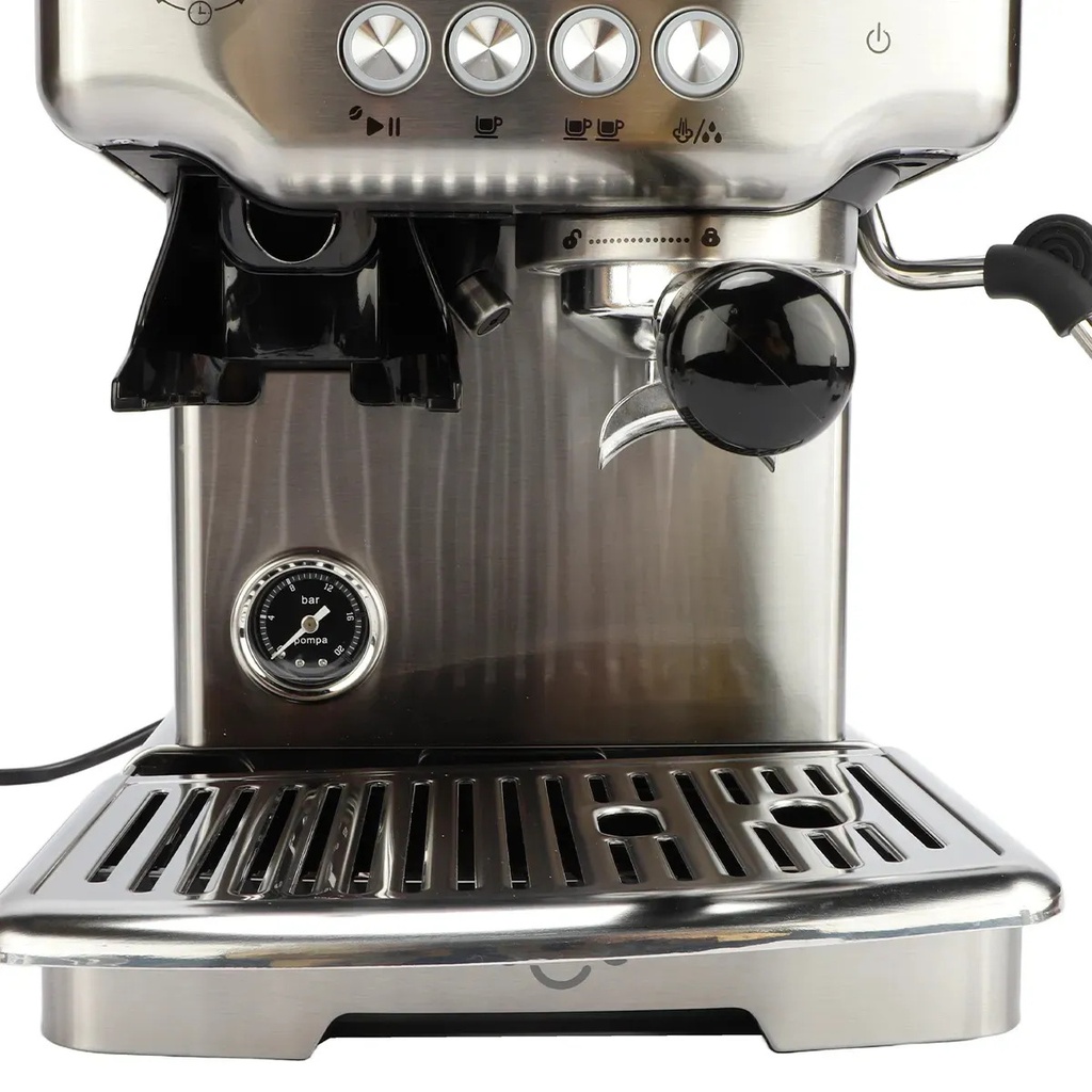 Cafetera Vonne Celi-cadm Expreso Con Con Molinillo Regulable Gris