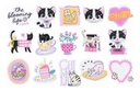 Set Chimola Stationery Joy Con Stickers Cat St113