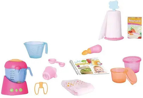 Bebe Nenuco Merienditas Con Accesorios 14057