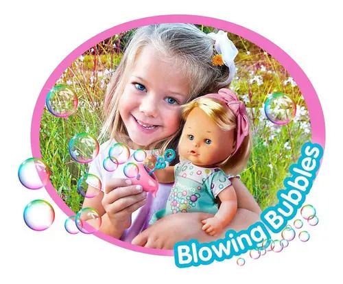 Muñeca Nenuco Burbujas 35 Cm Con Accesorios