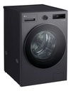 Lavarropas LG Wm17egntspg 17 Kg Frontal Inverter Steam Gris Oscuro