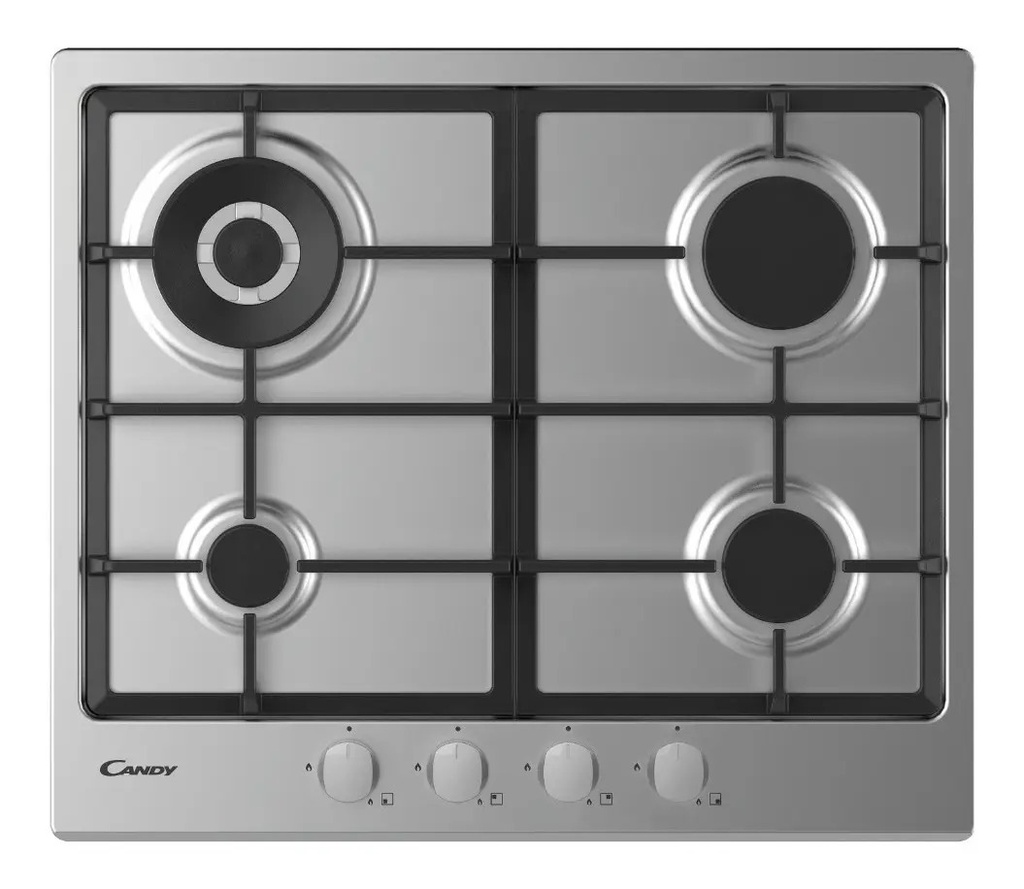Combo Candy Horno Electrico Fcp605 65l+ Anafe A Gas Chg6 Plateado