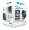 Combo Candy Horno Electrico Fcp605 65l+ Anafe A Gas Chg6 Plateado