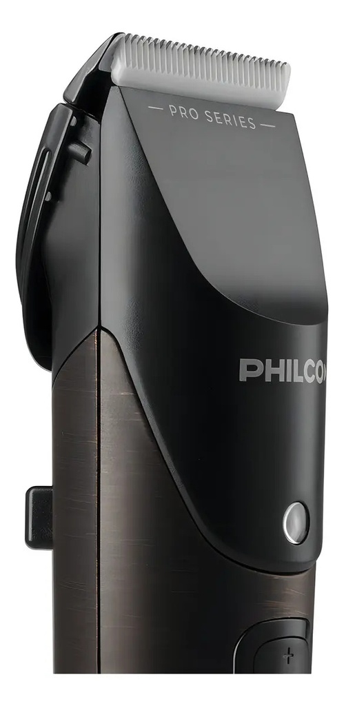 Corta Pelo Y Barba Philco Hc8909pp Con Base Cargadora Negro