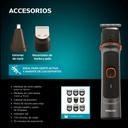 Grooming Kit Philco Cb8875se Corta Pelo-barba 12 Accesorios Negro