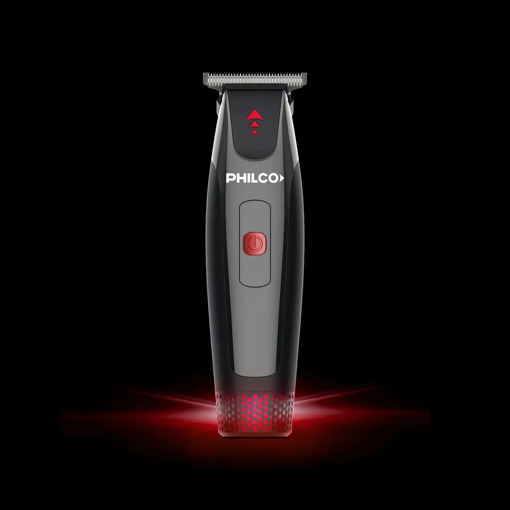 Máquina Corta Pelo Y Barba Philco Cb7025pp Lightning Trimmer Negro