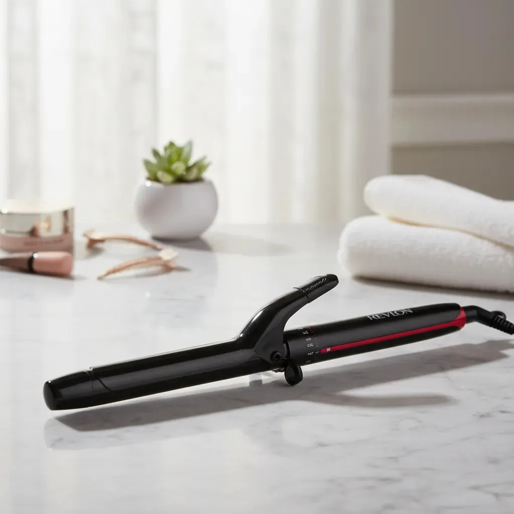 Rizador De Pelo Revlon Rvir1190la2v1 Smoothstay Ceramica Negro