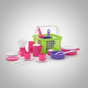 Canasta Duravit Set Cocina Y Te Completo Rosa 613 Rosa Chicle