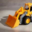 Camion Excavadora Cad Duravit Con Casco 234 Amarillo Excavadora Amarillo