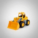 Camion Excavadora Cad Duravit Con Casco 234 Amarillo Excavadora Amarillo