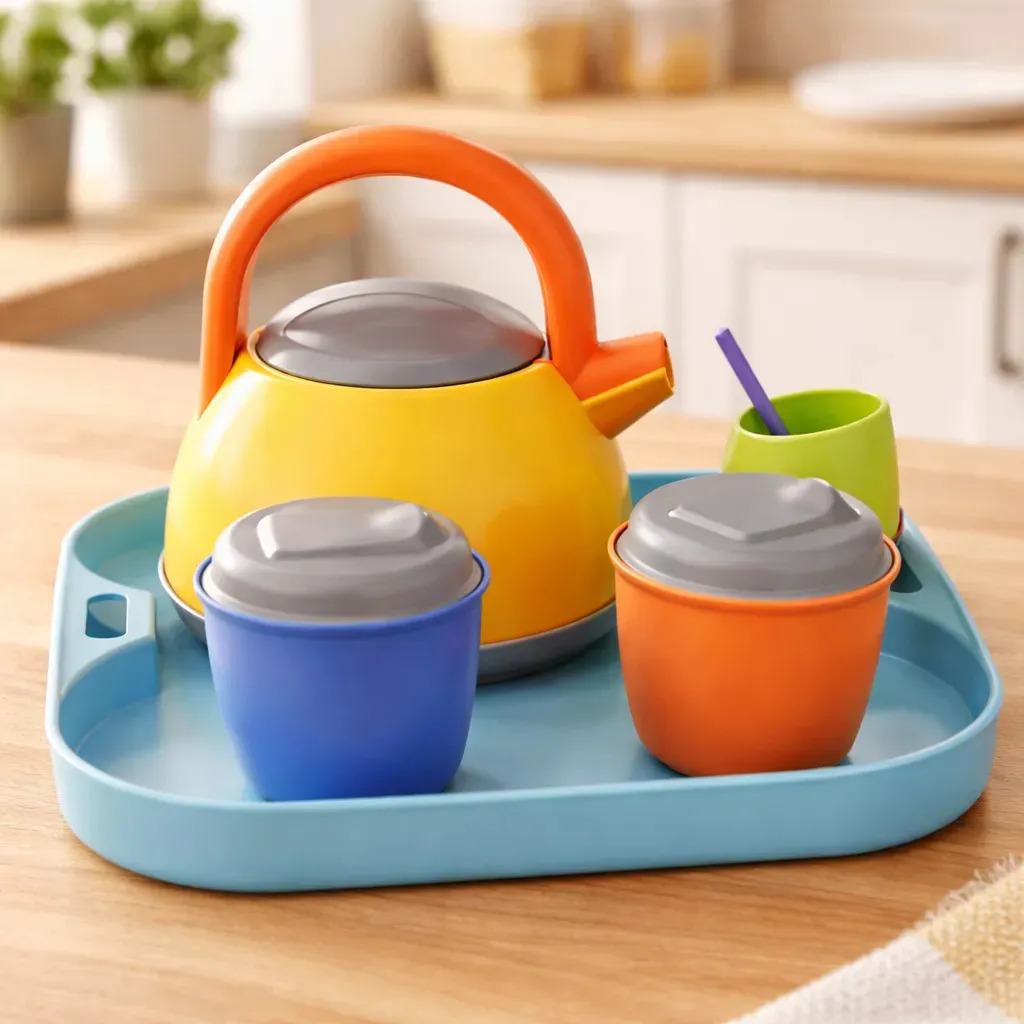 Juego De Mate Duravit Con Bandeja Plastico 6 Piezas 619 Amarillo