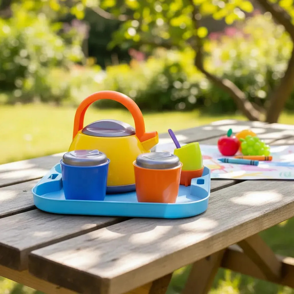 Juego De Mate Duravit Con Bandeja Plastico 6 Piezas 619 Amarillo