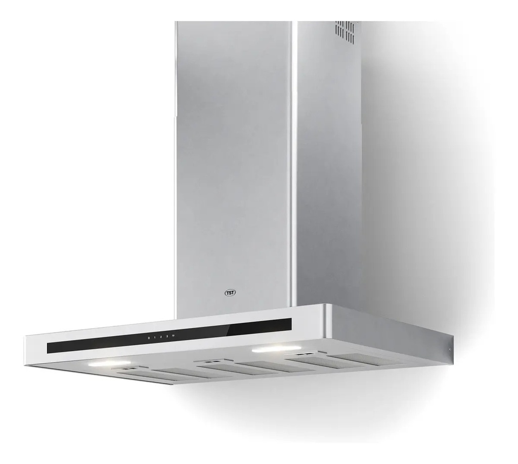 Campana De Cocina Tst Diamante Touch 60 Cm Acero Inox Plateado