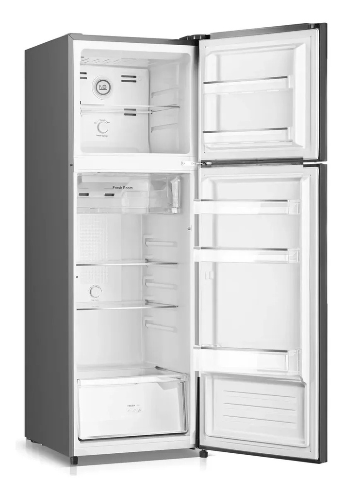Heladera Briket Kd325fwg 325 Lts Invertert No Frost Gris Gris Oscuro