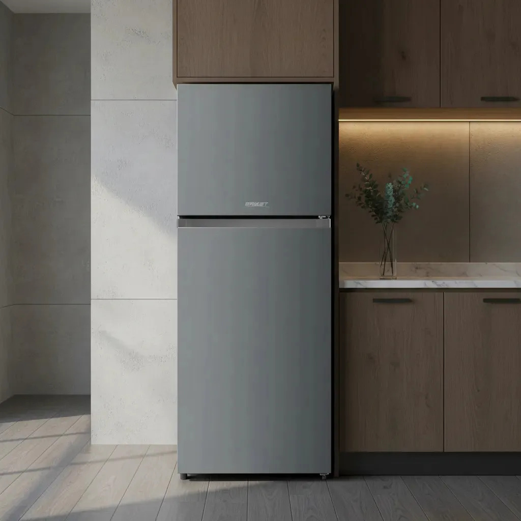 Heladera Briket Kd325fwg 325 Lts Invertert No Frost Gris Gris Oscuro