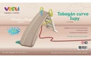 Tobogan Vegui Iupy Curvo Chico Plastico 4 Niveles 228 Beige