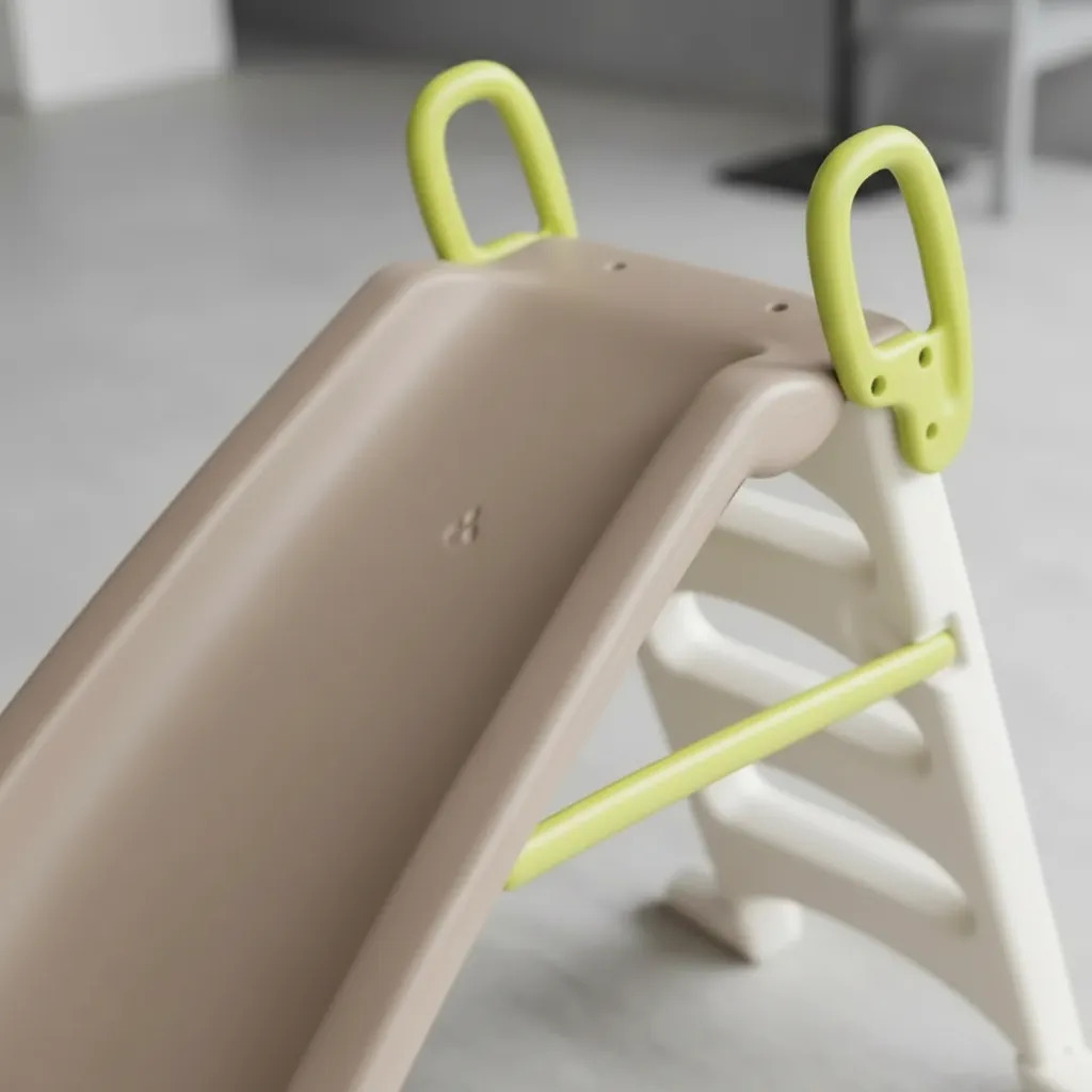 Tobogan Vegui Iupy Curvo Chico Plastico 4 Niveles 228 Beige