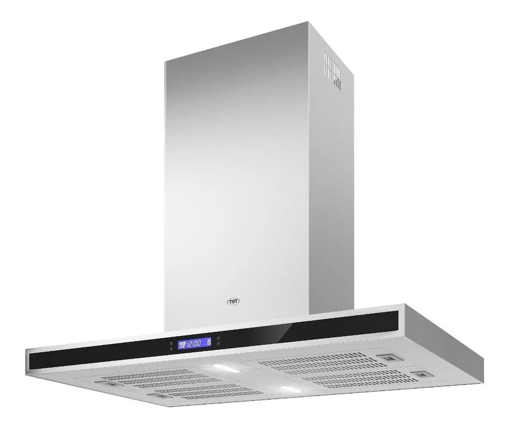 Campana De Cocina Tst Colhue 60cm Touch 3 Vel Acero Inox Plateado