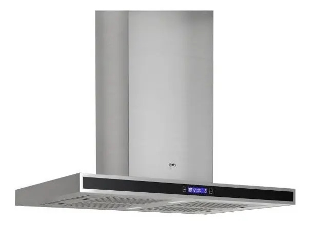 Campana De Cocina Tst Colhue 60cm Touch 3 Vel Acero Inox Plateado